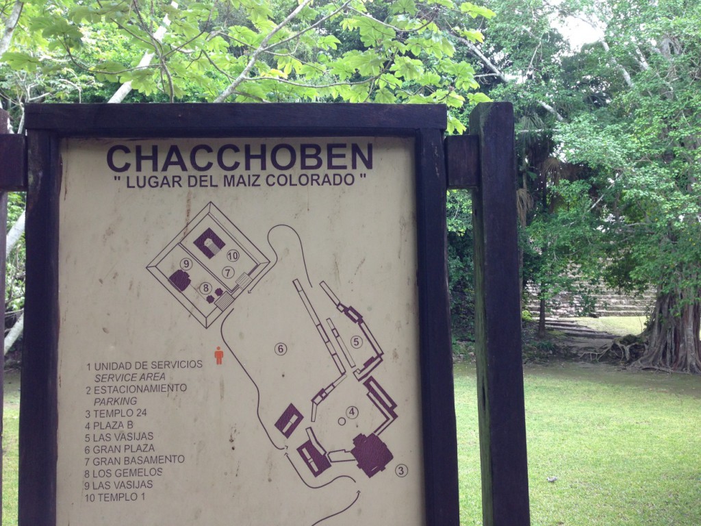 Chacchoben Karte