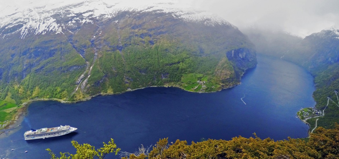 Geiranger Kreuzfahrthafen  – meine Highlight Wanderung