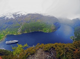 Geiranger Kreuzfahrthafen  – meine Highlight Wanderung