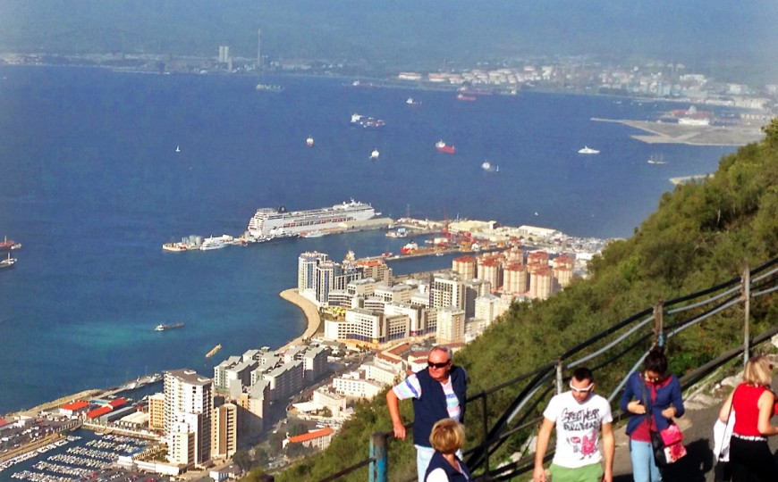 Gibraltar – Wie kommt man vom Kreuzfahrthafen in die Stadt?