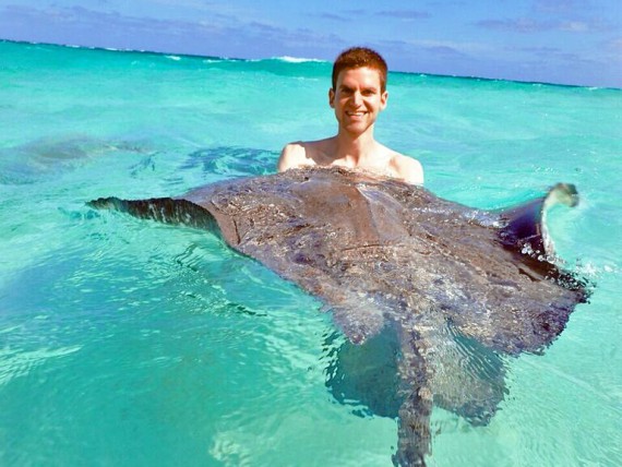 Mit Rochen schwimmen – auf Grand Cayman (George Town)