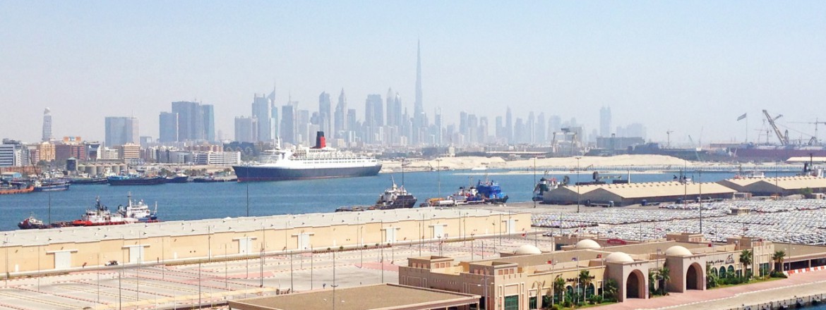 Vom Dubai Kreuzfahrthafen in die Stadt (Port Rashid)