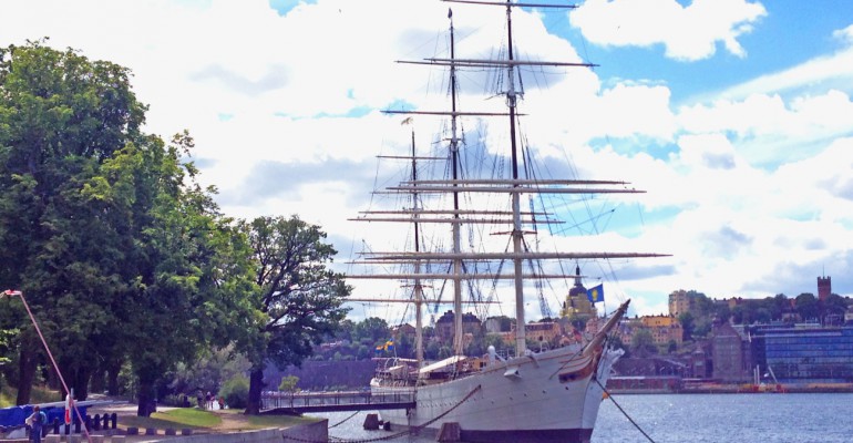 Ein altes Segelschiff als Hostel – AF Chapman in Stockholm