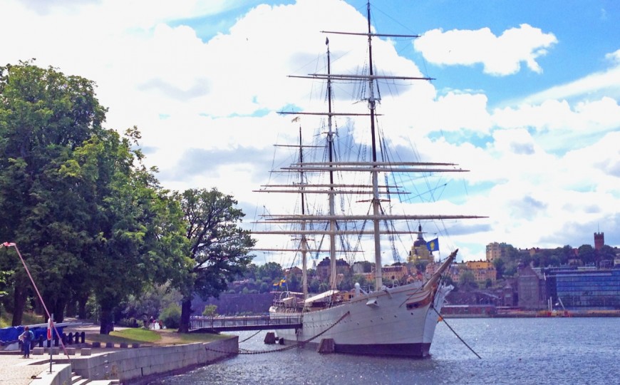 Ein altes Segelschiff als Hostel – AF Chapman in Stockholm