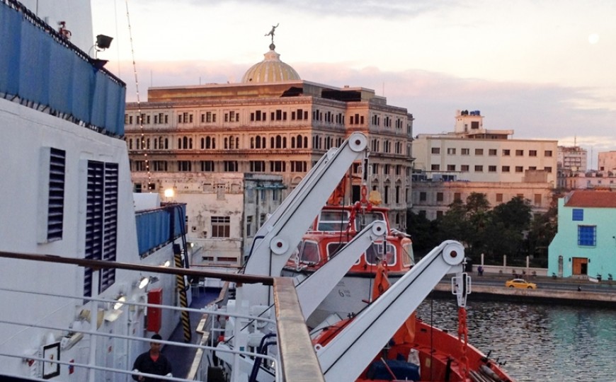 Vom Havanna Flughafen zum Kreuzfahrthafen?