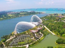 Gardens by the Bay – um die Ecke vom Singapur Kreuzfahrthafen