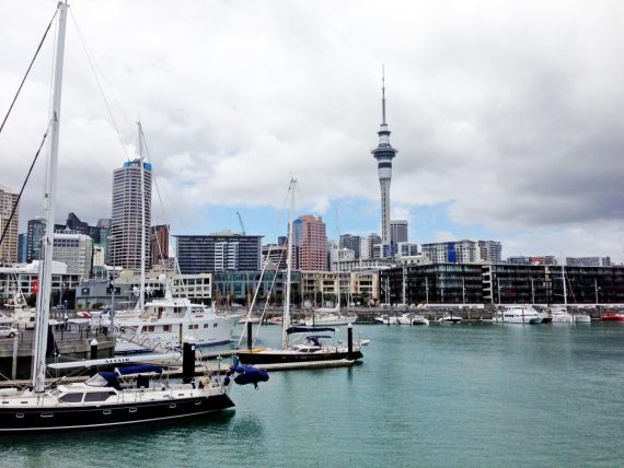 Auckland – Vom Kreuzfahrthafen in die Innenstadt