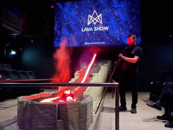 <strong>Die Lava Show in Reykjavik (und Vik)</strong>
