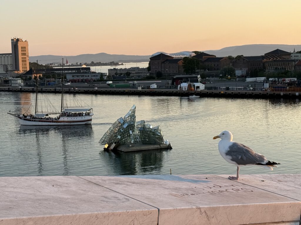 Oper Oslo im Hafen