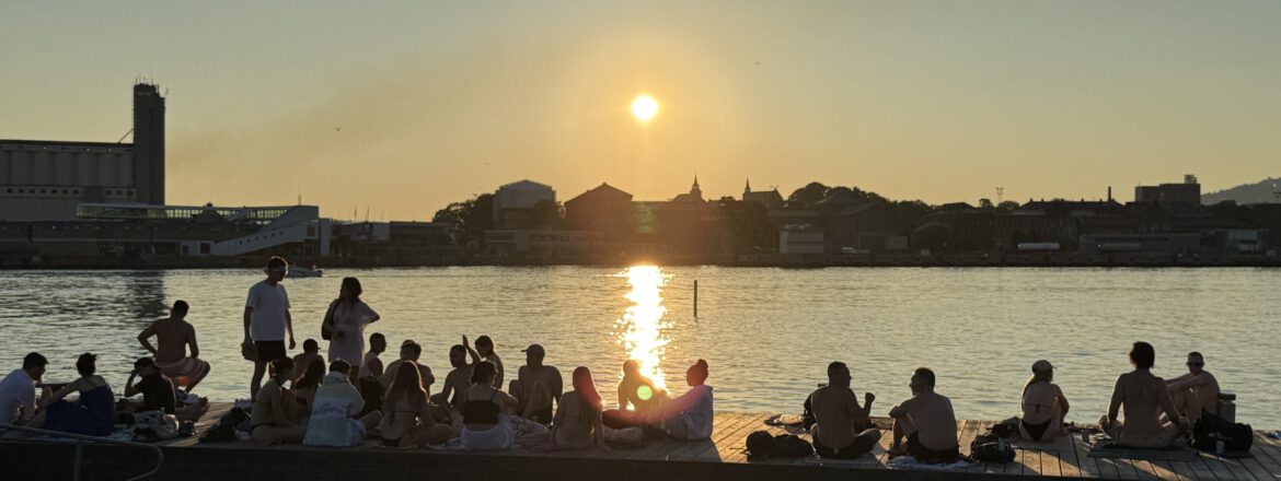 Schwimmplätze im Oslo Kreuzfahrthafen: Sörenga & Tjuvholmen