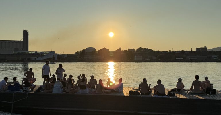 Schwimmplätze im Oslo Kreuzfahrthafen: Sörenga & Tjuvholmen