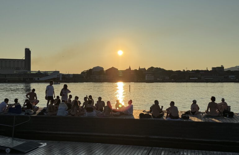 Schwimmplätze im Oslo Kreuzfahrthafen: Sörenga & Tjuvholmen