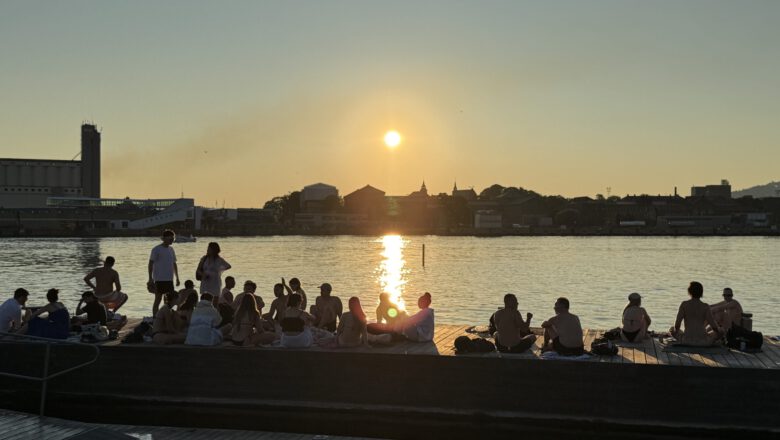 Schwimmplätze im Oslo Kreuzfahrthafen: Sörenga & Tjuvholmen