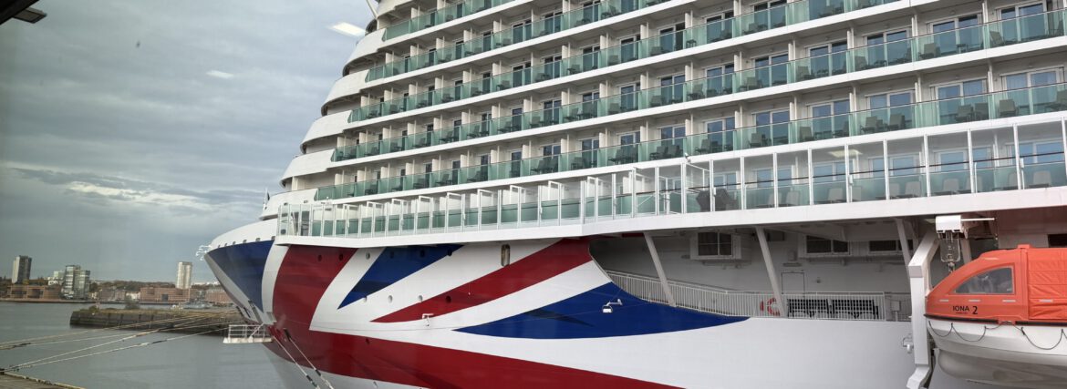 Rundgang an Bord der P&O Iona – ein Ship Visit