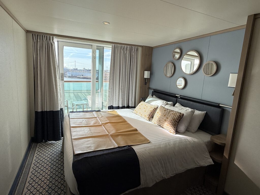 Balkonkabine an Board der P&O Iona