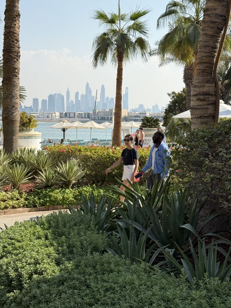 Gartenanlage des Atlantis Hotel in Dubai