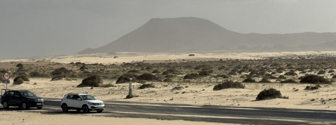 Vom Fuerteventura Kreuzfahrthafen zum Corralejo Nationalpark