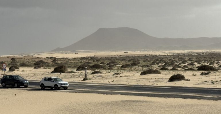 Vom Fuerteventura Kreuzfahrthafen zum Corralejo Nationalpark