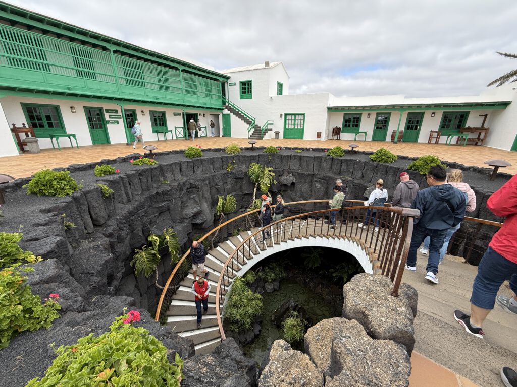 Weingut auf Kreuzfahrt-Landgang Ausflug in Lanzarote