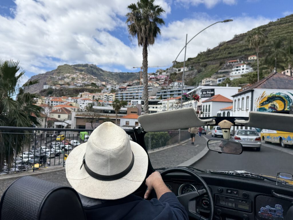 Unterwegs im Cabrio Oldtimer