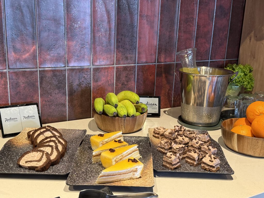 Frühstück im Radisson Teneriffa