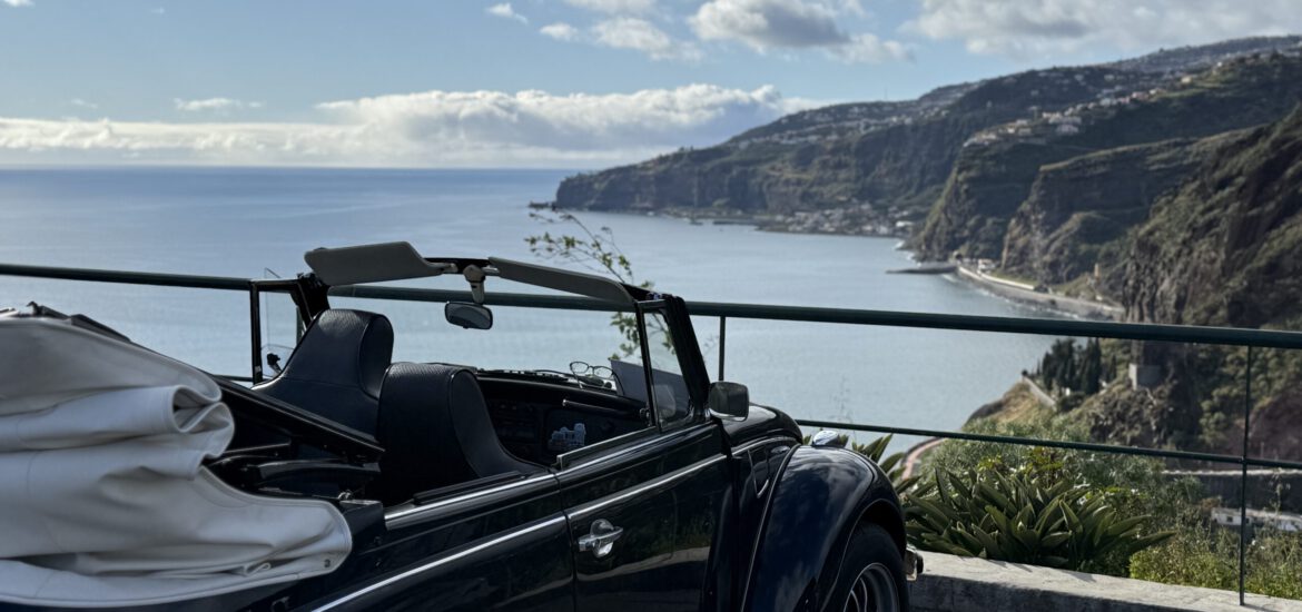 Oldtimer Cabrio Tour Madeira – Roadtrip ab/an Funchal Kreuzfahrthafen