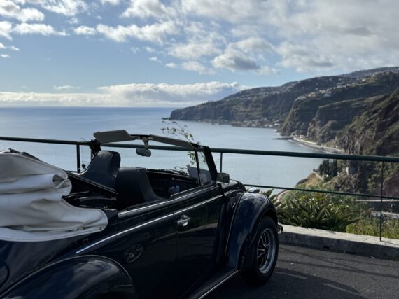 Oldtimer Cabrio Tour Madeira – Roadtrip ab/an Funchal Kreuzfahrthafen