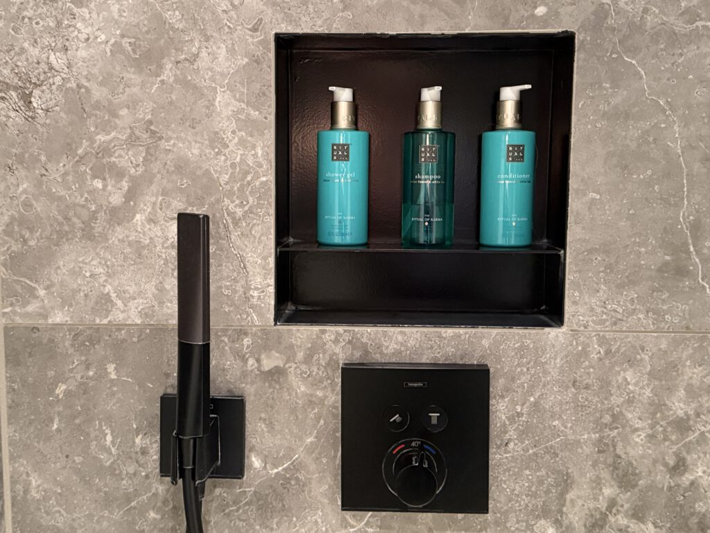 Dusche im Baltic Hideaways