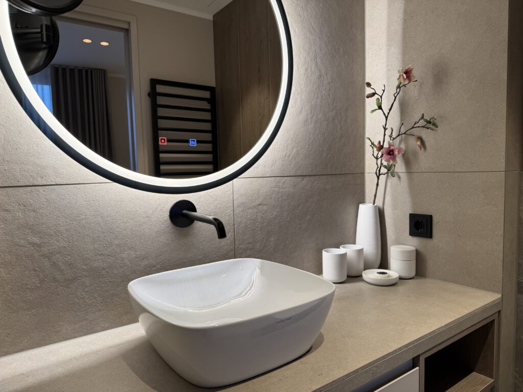 Badezimmer im Baltic Hideaways