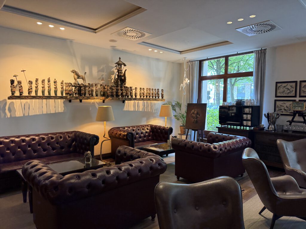 Lobby im Hotel Hagenbeck