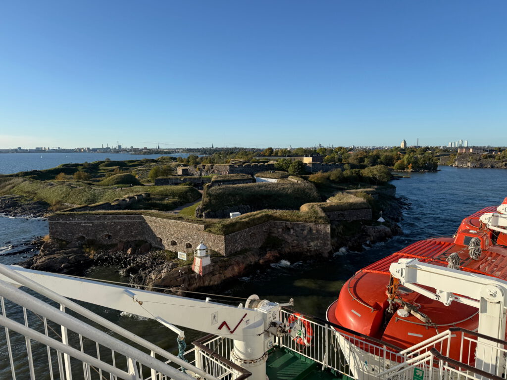 Abfahrt in Helsinki